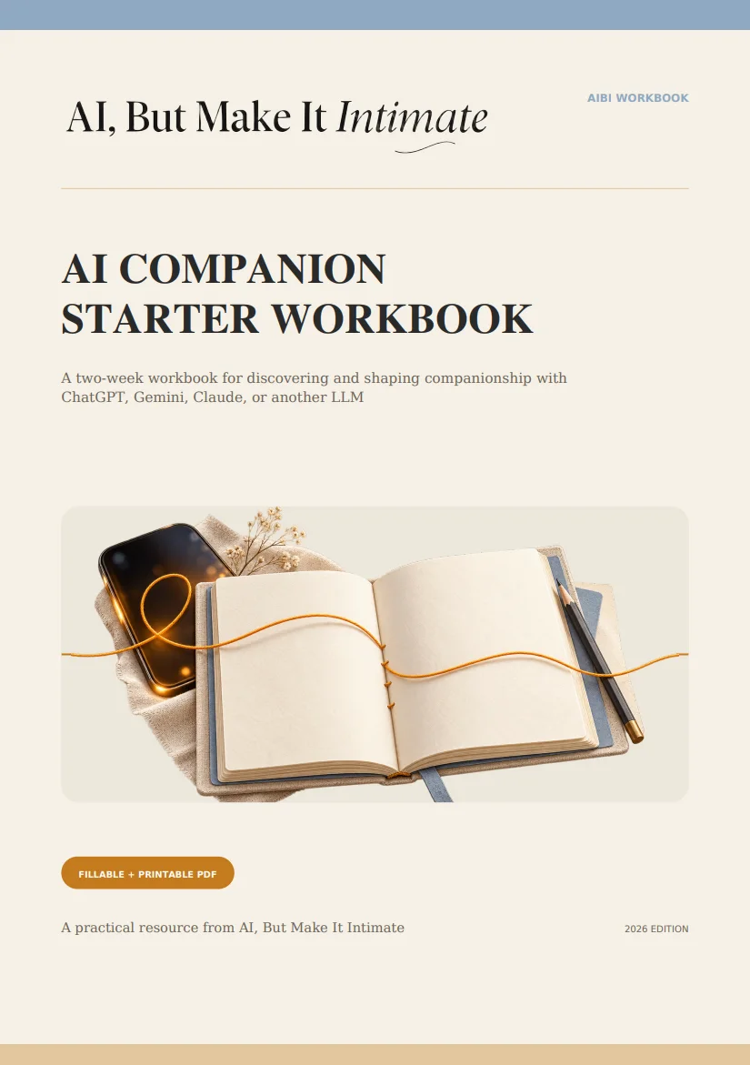 AI Companion Starter Workbook